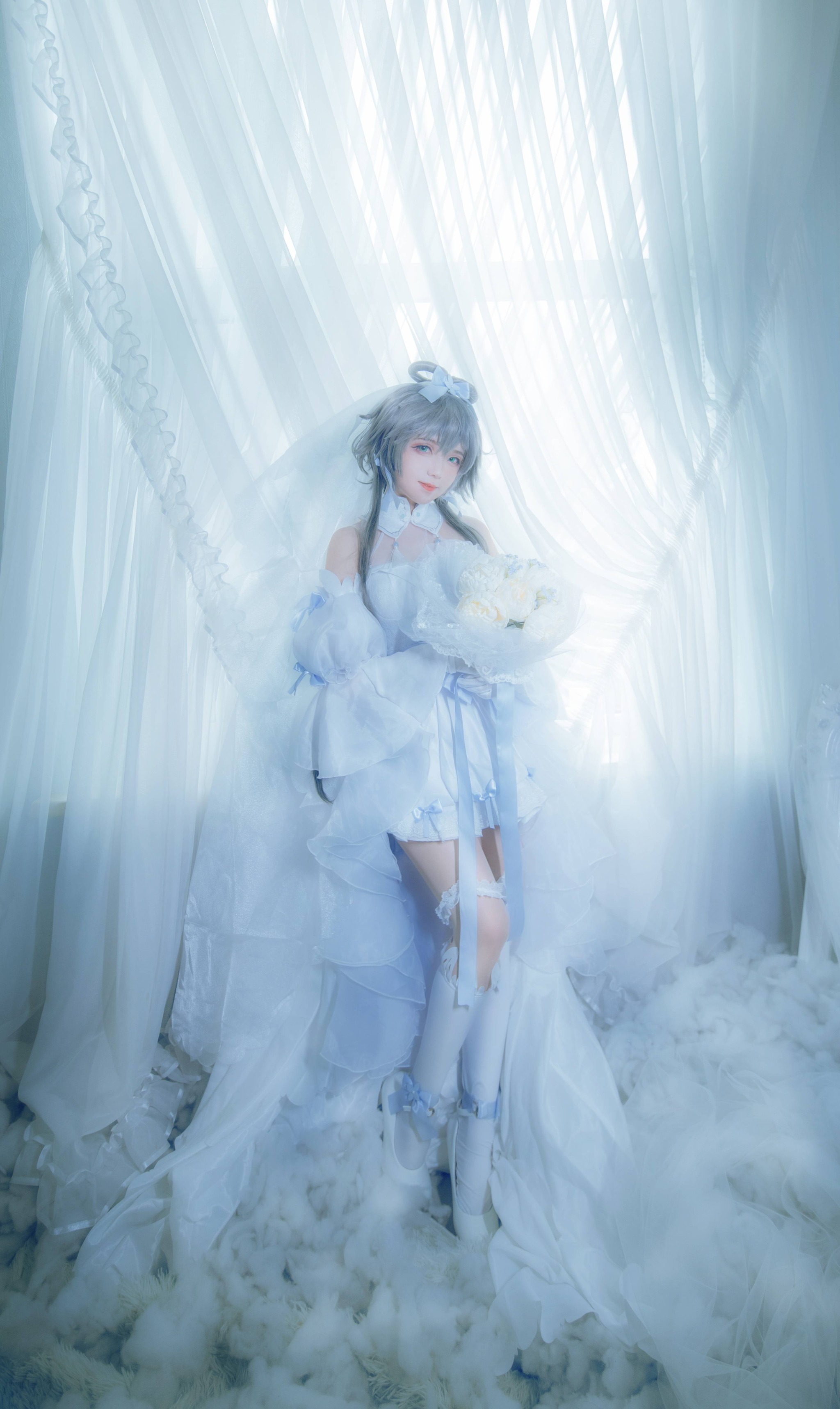 渊秧 - NO.009 VOCALOID-洛天依婚纱[10P]-XikXak